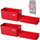 Kuti organizimi Milwaukee PACKOUT, polimer, 102x203x46 mm, e kuqe