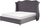 Shtrat Beliani Ayette, velvet, 160 x 200 cm, EU King Size, gri