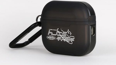Mbulesë për AirPods Pro 2 Skinarma Kinzoku Smoky, plastikë dhe aliazh, transparente smoky