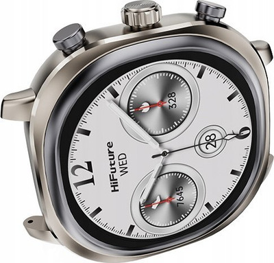 Smartwatch HiFuture FutureFit AIX Lite, 1.69", Bluetooth, ngjyrë gold