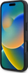 Mbulesë telefoni Guess GUHMP16LP4SM4MK, për iPhone 16 Pro 6.3", hardcase, e zezë