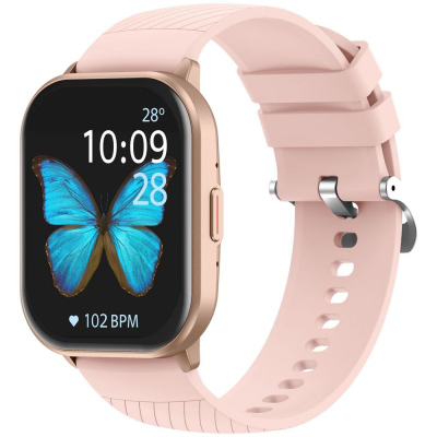 Smartwatch për goca Gravity GT43-1, ekran 2.01", IP68, rozë