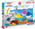Puzzle Clementoni Baby Shark HappyColor, 60 copa, me dy anë për me i ly me bojë, shumëngjyrësh