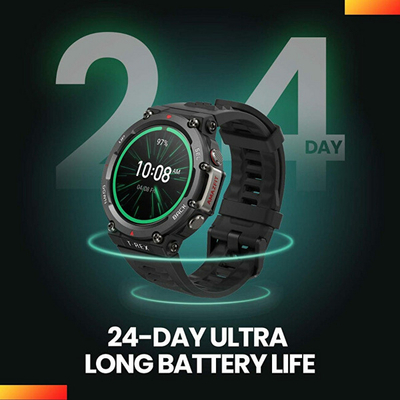 Orë e mençur Amazfit T-Rex 2 Ember Black