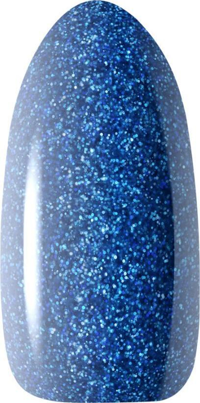 Llak hibrid për thonj Claresa Galaxy Blue Glitter, efekt galaktik, 5g, blu me shkëlqim