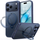 Mbështjellës telefoni Torras Ostand Spin, për iPhone 17 Pro Max, blu