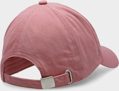Kapele baseball Outhorn OTHSS23ACABF073, material tekstil, me rrip për ta ngushtu a liru, rozë