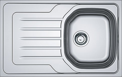 Lavaman kuzhine Franke Onda OLN 611 79, 79 x 50 cm, çelik inox, ngjyrë argjendi