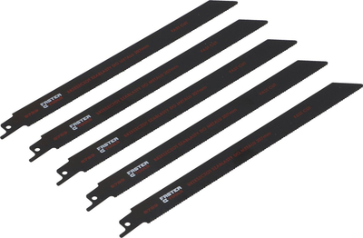 Teh sharre sabre FASTER TOOLS BiMetal për hekur, 150mm, 24TPI, i zi