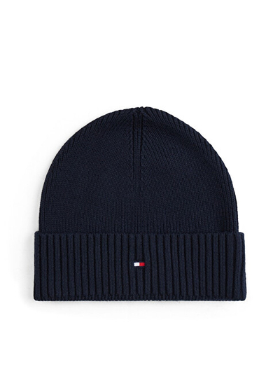 Set për meshkuj Tommy Hilfiger, doreza + kapele, i kaltër