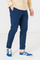Pantallona të gjata casual për meshkuj, madhësia S, blu navy