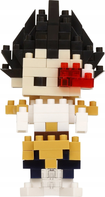 Set ndërtimi Nanoblock Dragon Ball Z Vegeta NBDB_004, 130 copë, 5 cm, shumëngjyrësh
