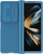 Maskë telefoni Nillkin CamShield Pro Simple për Samsung Galaxy Z Fold4, rrëshqitëse për kamerë, blu