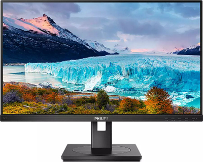 Monitor Philips S-line 243S1, 24", Full HD, IPS, USB-C, i zi