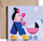 Karton urimi Pieskot Square Card WS04, dizajn I Can Show You the World, katror