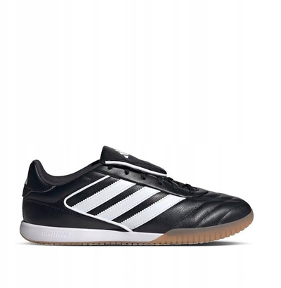 Patika futbolli Adidas Copa Gloro II IN IE1155 për sallë, lëkurë, ngjyrë e zezë