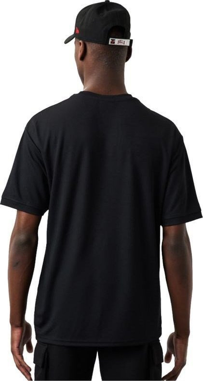 Bluzë New Era Chicago Bulls Script Mesh Tee për çuna, poliester, blu