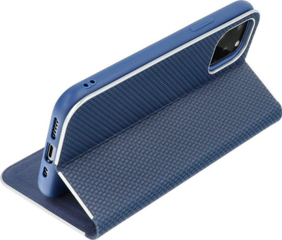 Kabllë telefoni Luna Book Carbon për Samsung S10, me mbrojtje 360°, bojëqielli