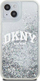 Mbulesë telefoni DKNY Liquid Glitter Arch Logo Back Cover, për iPhone 15, transparente