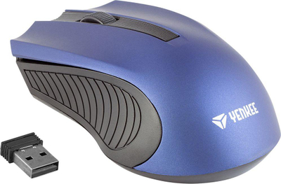 Глушец Yenkee YMS, wireless, USB, црна и сина