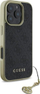 Maskë telefoni Guess 4G Charms Collection për iPhone 16 Pro 6.3", GUHCP16LGF4GGR, e zezë
