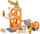 Set vinç lodër Viga, 26,5cm, i portokalltë