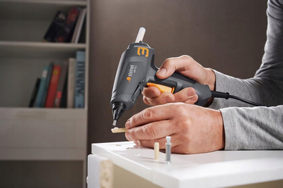 Pistole silikoni Steinel GLUEMATIC 3011, 11mm, 240V, e bardhë
