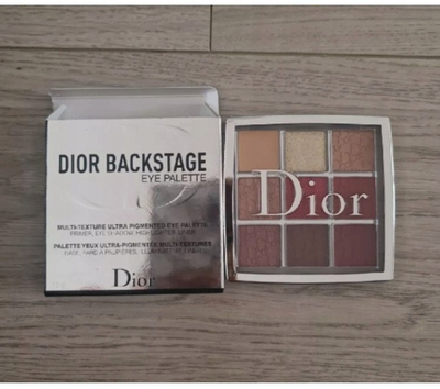 Paletë hijesh sysh Dior Backstage 009 Burgundy Neutrals, 9 ngjyra, përfundim mat edhe metalik