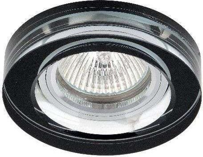 Spot tavanor Greenlux Faroform Crystal Black R FF002011.0, GU5.3, i zi
