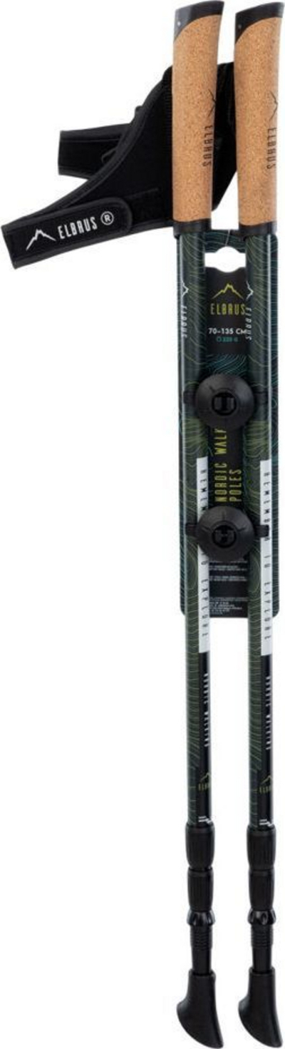 Shkopa për ecje Elbrus Kije Nordic Walking Cliogo Green 70-135 cm