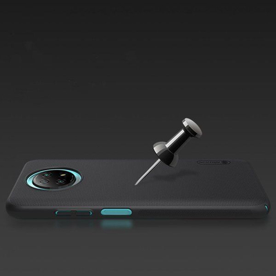Mbrojtëse Nillkin Frosted Shield për Xiaomi Redmi Note 9T, e zezë