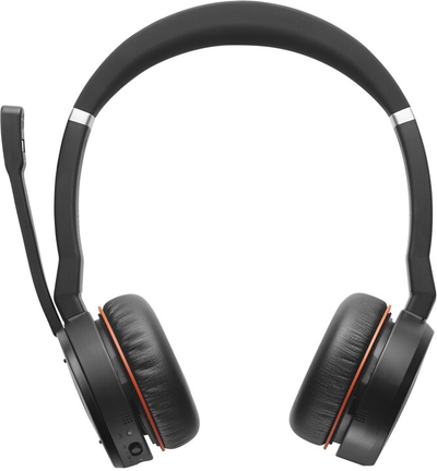 Kufje Jabra Evolve 75, Duo, USB-BT, me mbajtëse, të zeza