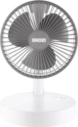 Ventilator UNOLD Cordless Telescopic Fan 86720, 6.8W, 3 shpejtësi, i bardhë