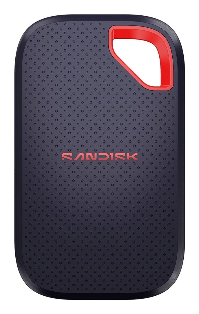 SSD i jashtëm SanDisk Extreme Portable V3, 1TB, USB, zi portokalli