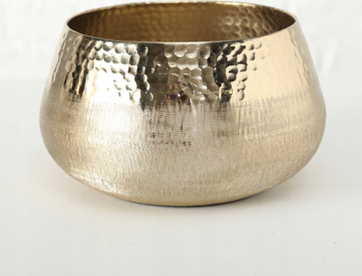 Set fenerësh dekorativ Home24 Lukeria, 2 copë, metal, ngjyrë ari