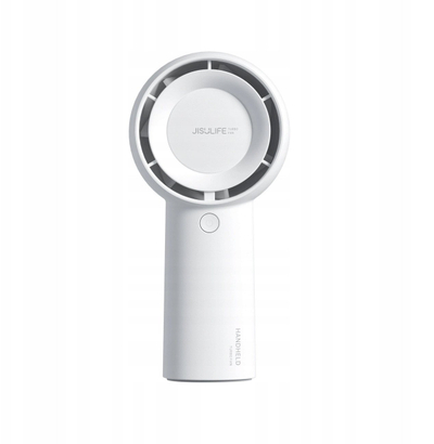 Ventilator portativ JISULIFE Portable Turbo Fan, 4000 mAh, 5 shpejtësi, i bardhë