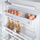 Mbajtëse vezësh Liebherr Egg Tray, plastike, e bardhë