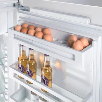 Mbajtëse vezësh Liebherr Egg Tray, plastike, e bardhë