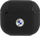 Mbulesë BMW BMA3SSLBK për AirPods 3, lëkurë origjinale, me logo argjendi, e zezë