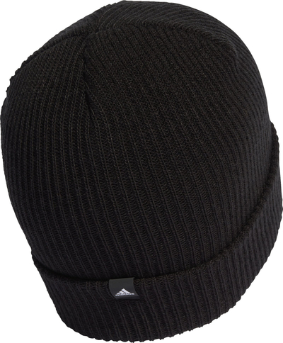 Kapelë dimri adidas Classic IB2649, e thurur, poliester, e zezë