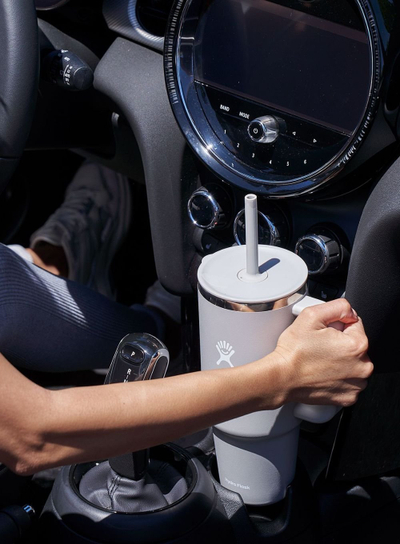 Gotë termike Hydro Flask All Around Travel Tumbler, 40oz, çelik inox, ngjyrë vjollcë