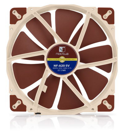 Ftohës Noctua NF-A20, 20 cm, i bronztë / bezhë