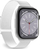 Rrip ore Puro Nylon Sport për Apple Watch 4 5 6 7 SE 8 Ultra, 44 45 49mm, i bardhë
