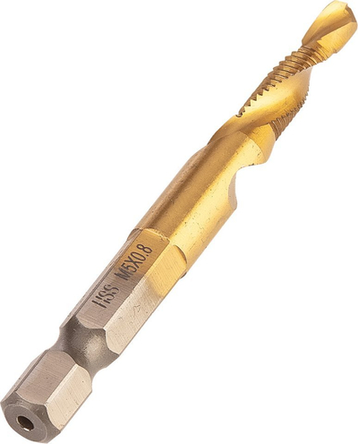 Çekiç filetimi Neo HSS TiN, M5x0.8 mm, bisht gjashtkëndor