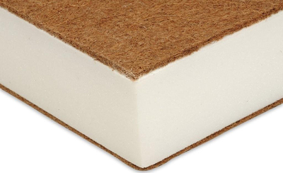 Dyshek ortopedik COCO HEMP, 140x70x12 cm, jakar, rozë