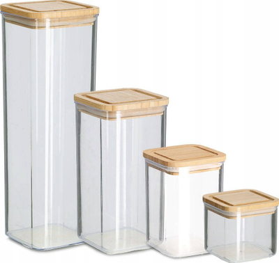 Kavanoz kuzhine Zeller Present, 500ml, plastikë, transparent