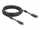 Kabllo USB Delock EASY, Type A në Type C, 0.2m, e zezë