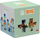 Lodër ndërtime PLUS PLUS Building Blocks, 100 pjesë, blloqe të mëdha me ngjyra
