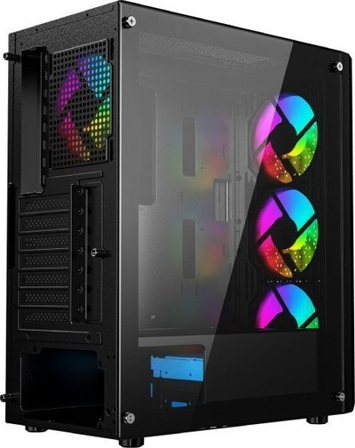 Kasë Gembird Fornax 400X ARGB, Midi Tower