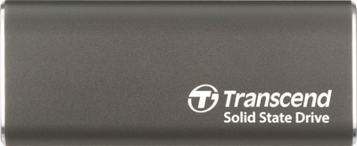 SSD i jashtëm Transcend ESD250C, 1TB, USB 3.2 Gen 2 USB C, gri metalik